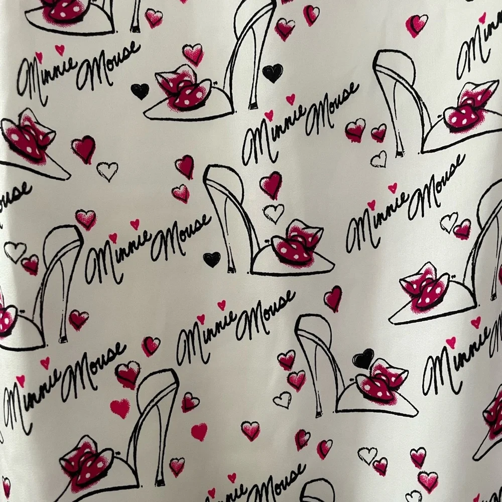 NWT Disney Parks Authentic Original Minnie Mouse sleeveless blouse - Picture 10 of 15